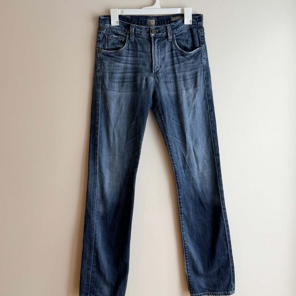 Citizens of Humanity Sid Denim Jeans Mens Size 30 Waist Blue Straight Leg USA